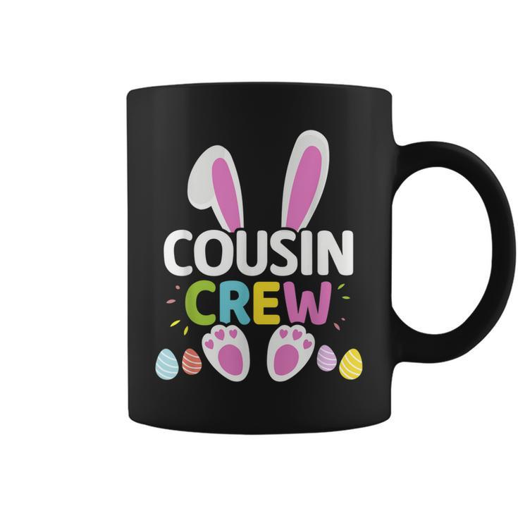 Easter Cousin Crew With Bunny And Eggs For Family  Coffee Mug