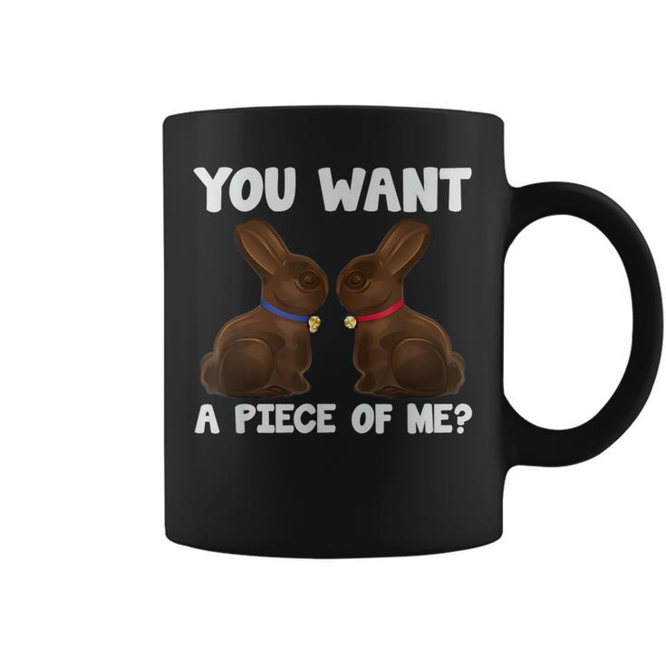 Easter  Funny Ns Sayings Chocolate Bunny Meme  Coffee Mug