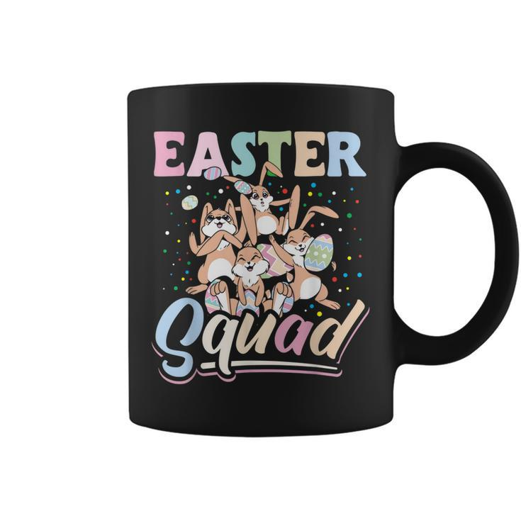 Easter Squad Bunnies Easter Egg Hunting Bunny Rabbit  Coffee Mug