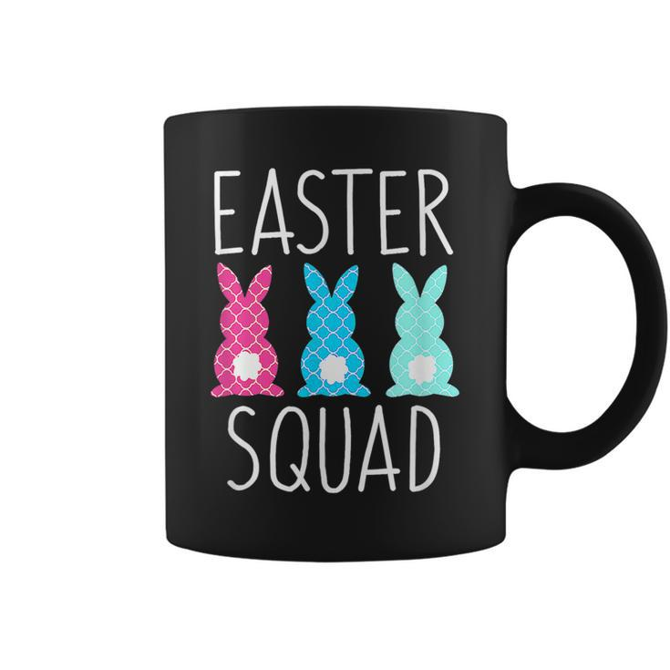 Easter Squad Bunnies Rabbit Family Matching Mom And Daughter  Coffee Mug