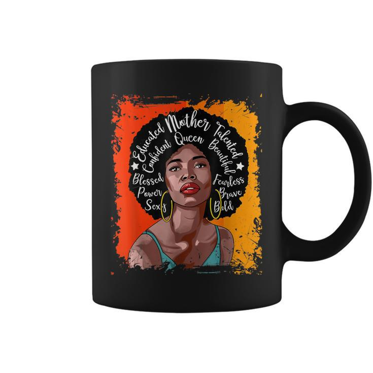 Educated Mother Talented Confident Queen Beautiful Bhm  Coffee Mug