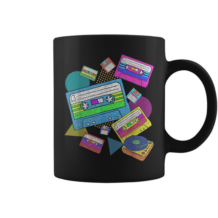 Eighties Theme Party Retro 80S Music Cassette 80S  Coffee Mug