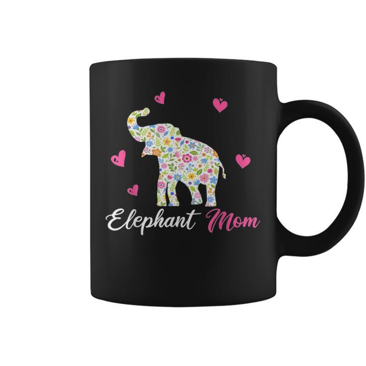 Elephant Mom Funny Animal Gift For Mothers Day Coffee Mug