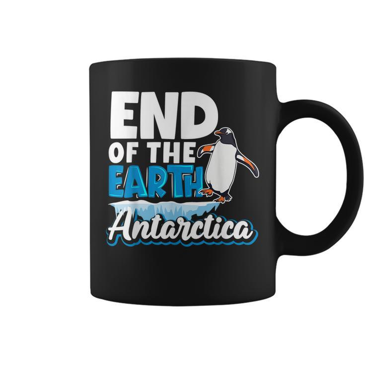 End Of The Earth Ice Expedition Adventure Antarctica  Coffee Mug