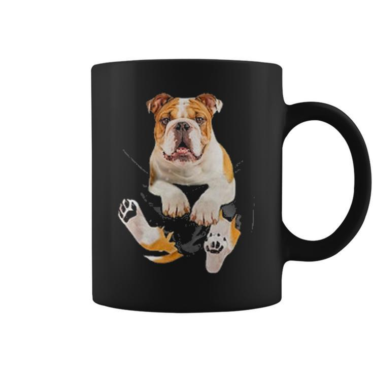 English British Bulldog Pocket Funny Mom Dad Kid Lover Gifts Coffee Mug