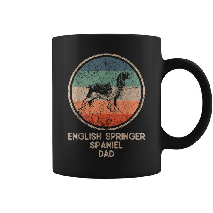 English Springer Dog - Vintage English Springer Spaniel Dad  Coffee Mug