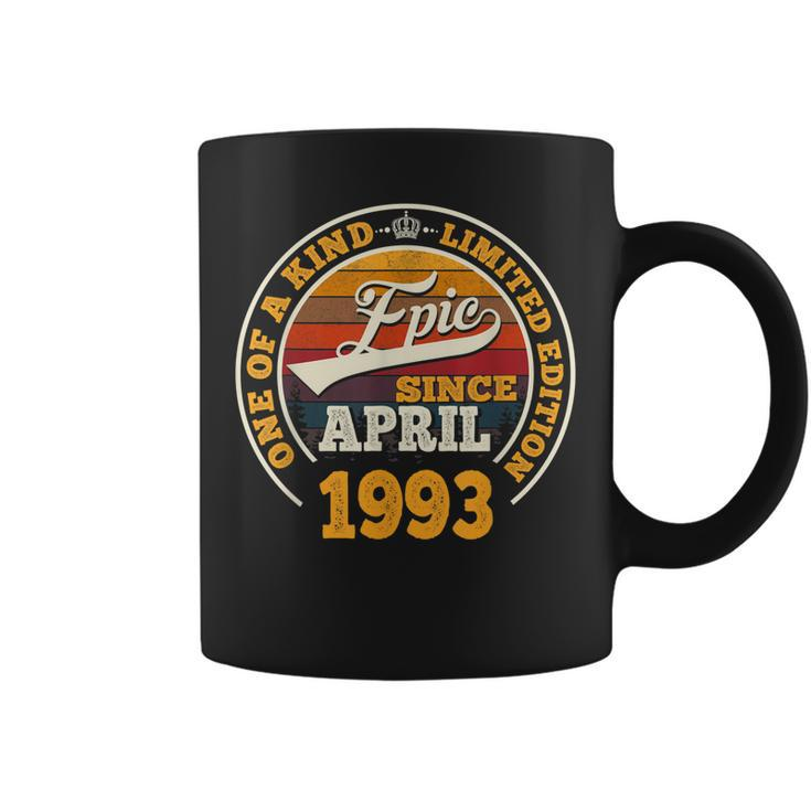 Epic Since April 1993 30Th Birthday  30 Years Old  Coffee Mug