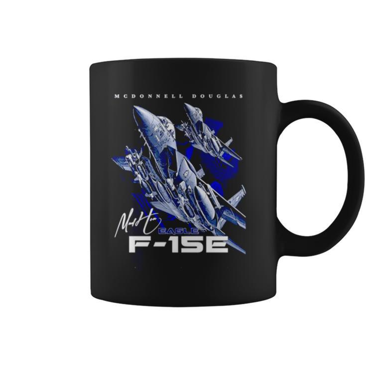 F 15E Eagle Fighterjet Military Army Coffee Mug