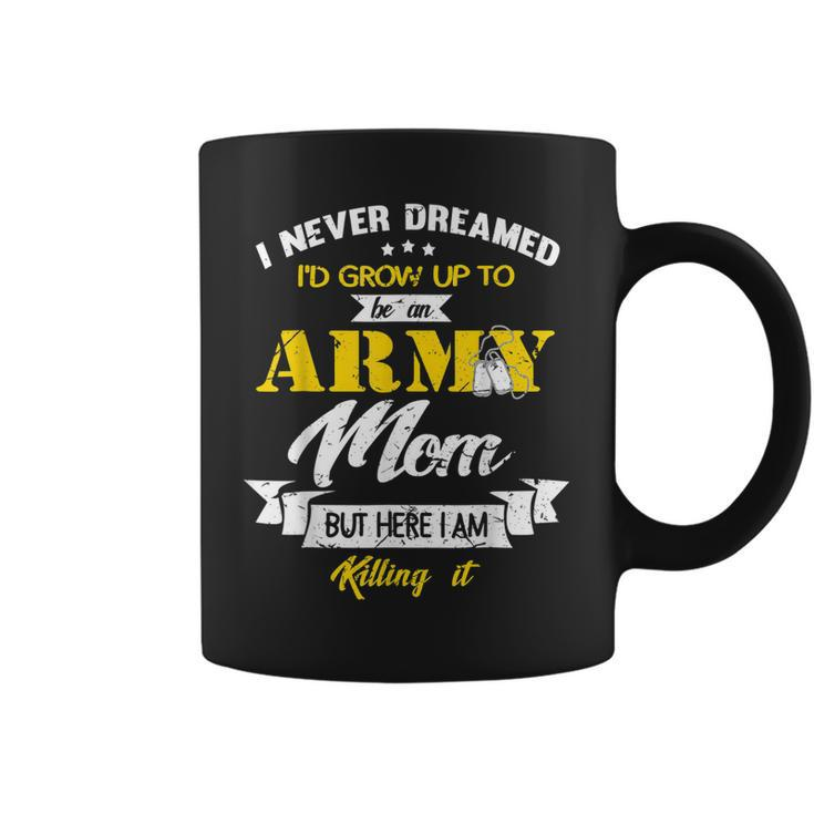 Family 365 Army Mom Gift Military Mother  Coffee Mug