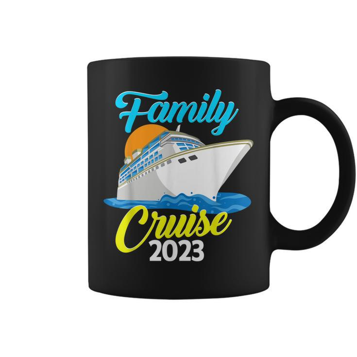 Family Cruise 2023 Matching Vacation Cruising Group Photo Coffee Mug