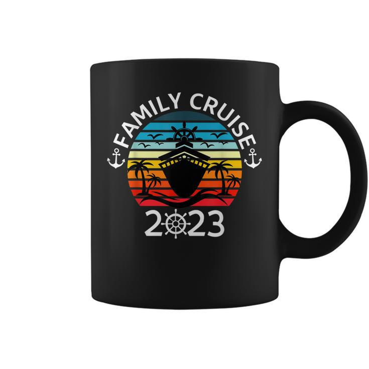 Family Cruise 2023 Vacation Funny Party Trip Ship 2023  Coffee Mug