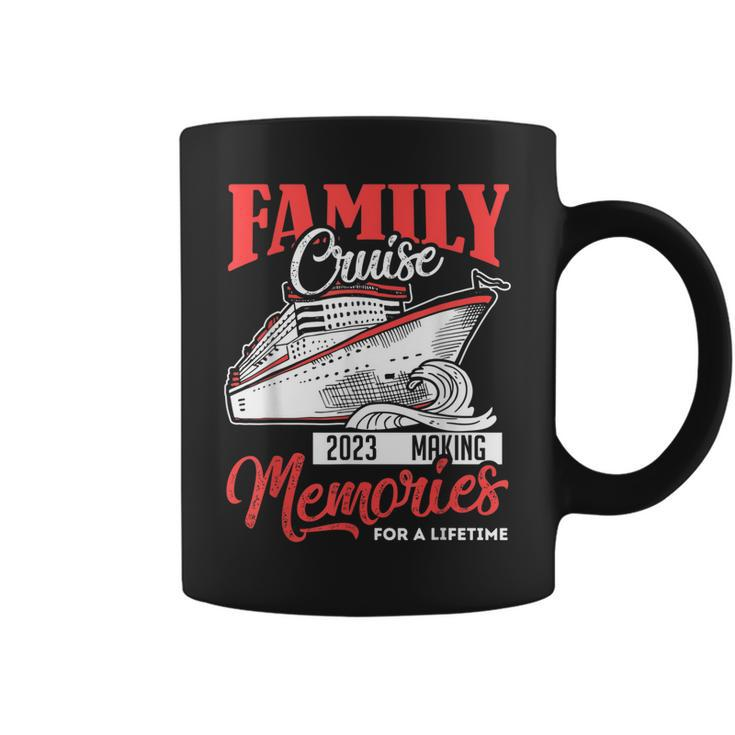 Family Cruise  2023 Vacation Funny Party Trip Ship Gift  Coffee Mug - Thegiftio