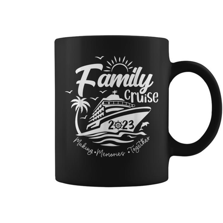 Family Cruise 2023 Vacation Making Memories Together  Coffee Mug