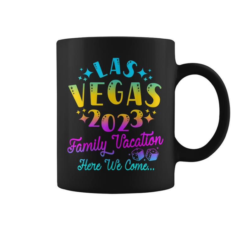 Family Vacation Las Vegas 2023 Matching Family Trip Group  Coffee Mug