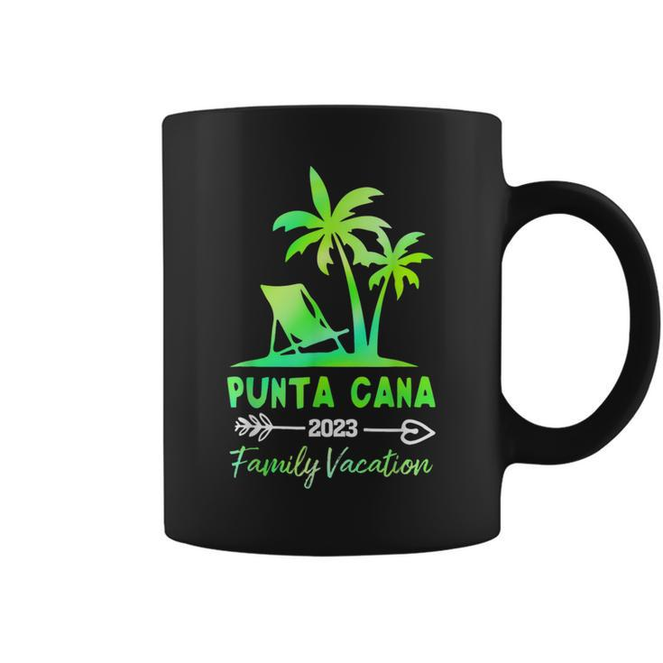 Family Vacation Punta Cana 2023 Family Matching  Coffee Mug