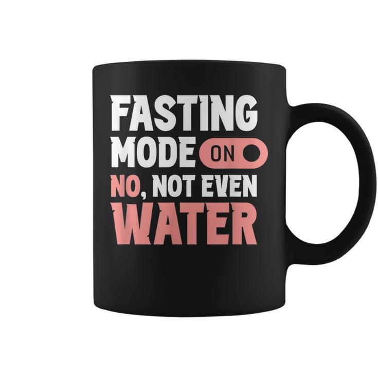Fasting Mode On No Not Even Water Mubarak Eid Ramadan  Coffee Mug