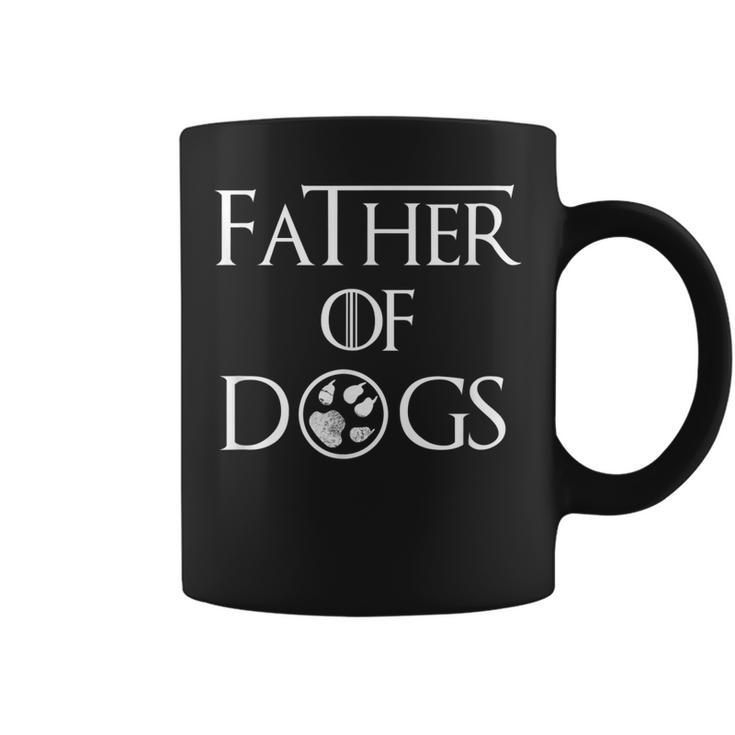 Father Of Dogs  Best Gift For Dog Lovers Dad Gift For Mens Coffee Mug