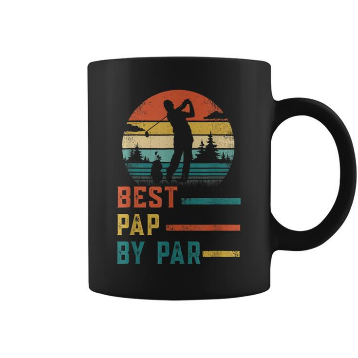 Fathers Day Best Pap By Par Golf Gifts For Dad Grandpa Coffee Mug