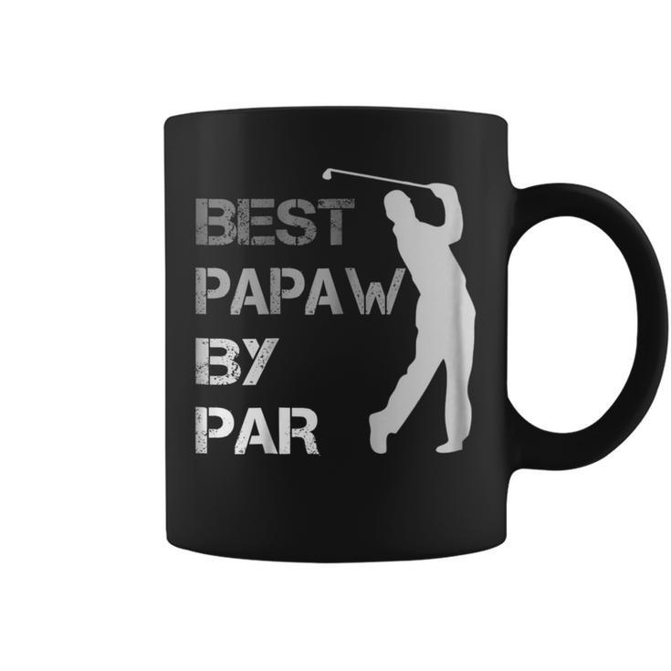 Fathers Day Best Papaw By Par Funny Golf Gift Shirt Coffee Mug