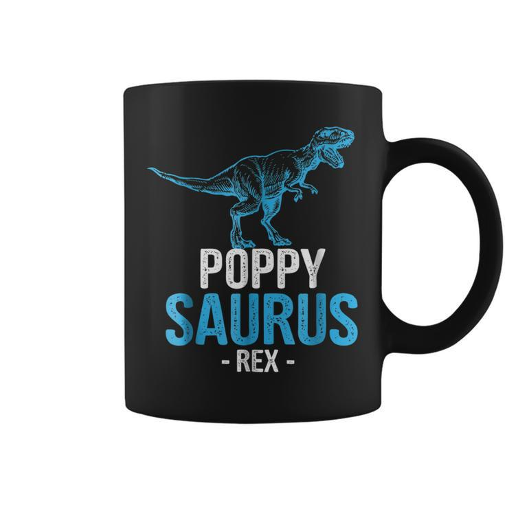 Fathers Day Gift For Grandpa Poppysaurus Rex Poppy Saurus Coffee Mug
