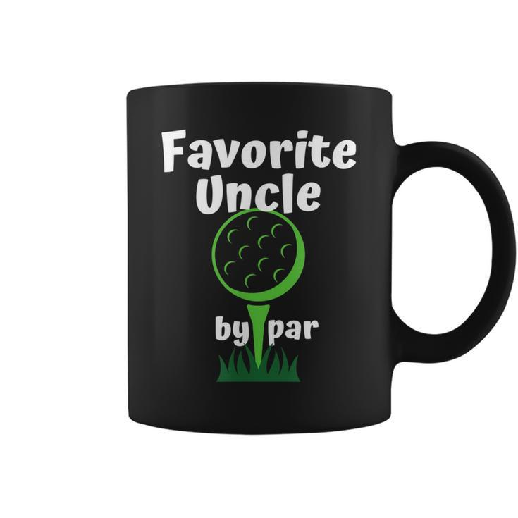 Favorite Uncle By Par Golf Coffee Mug