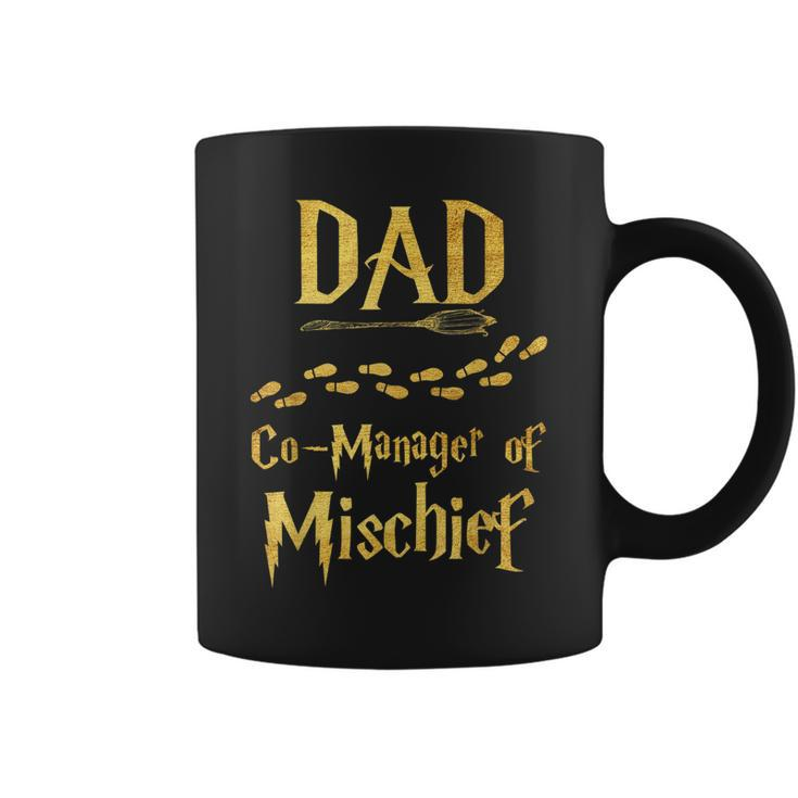 Fbmagical Dad Manager Of Mischief Birthday Family Matching Coffee Mug