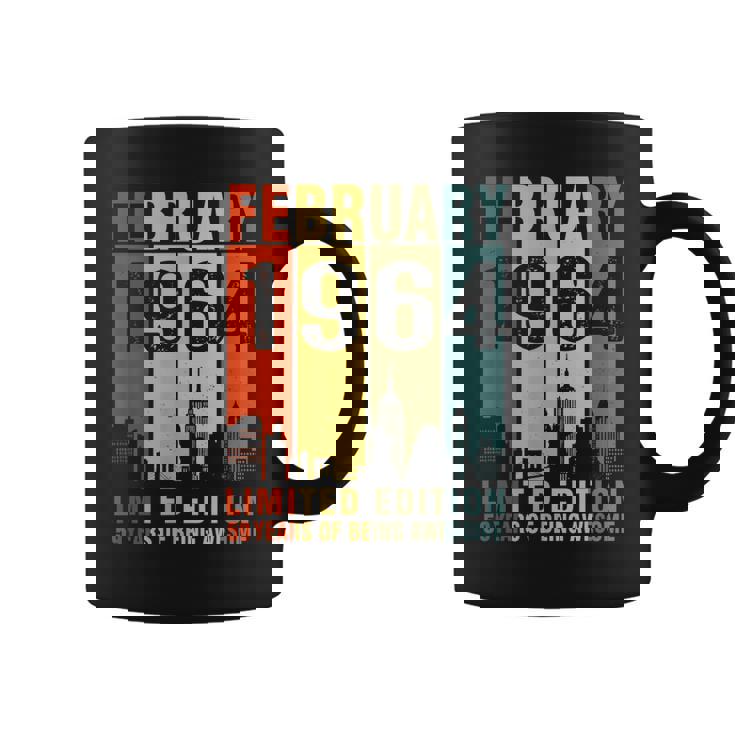 February 1964 59 Years Of Being Awesome Vintage  Coffee Mug