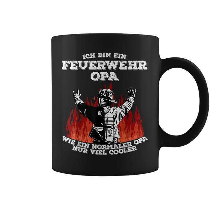 Feuerwehr Opa Cooler Opa Feuerwehrmann Tassen