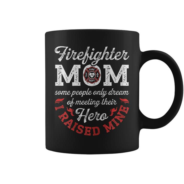 Firefighter MomShirt Firemen Proud Moms Mothers Day Gift Coffee Mug