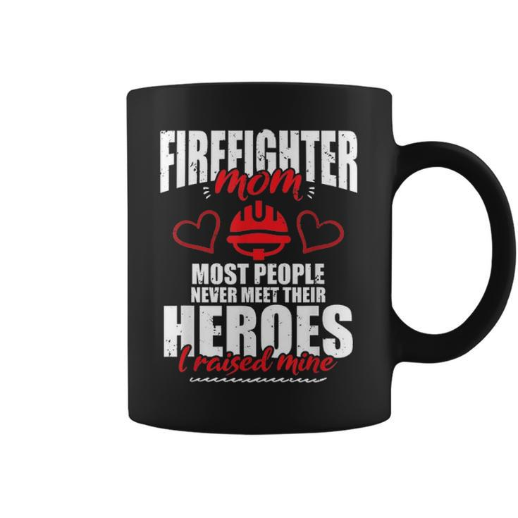 Firefighter Proud Mom With Their Heroes For Mothers Day Coffee Mug