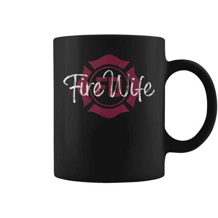 Firefighters Wife Womens Fireman Wife Firefighter Wife  Coffee Mug
