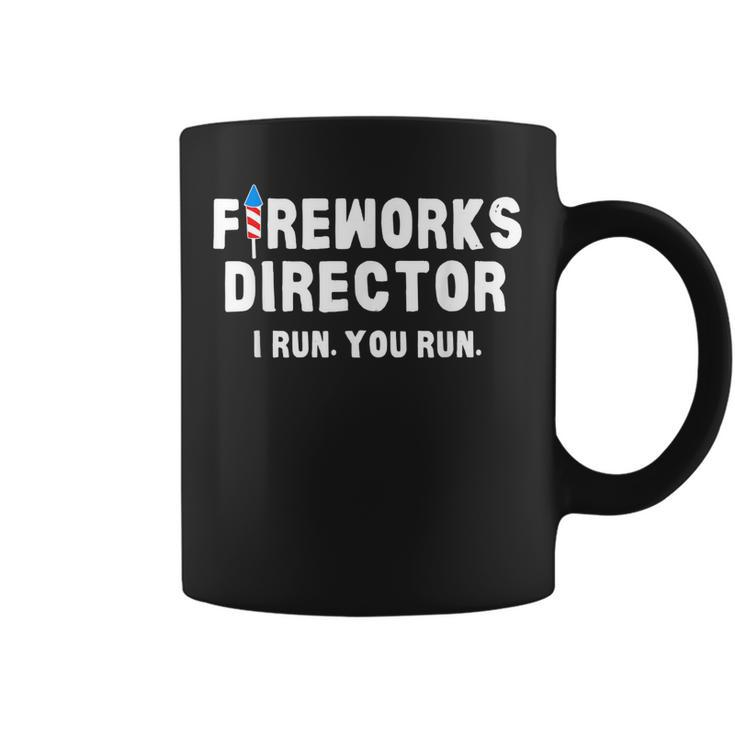 Fireworks Director 4Th Of July Us Patriotic Pride Coffee Mug