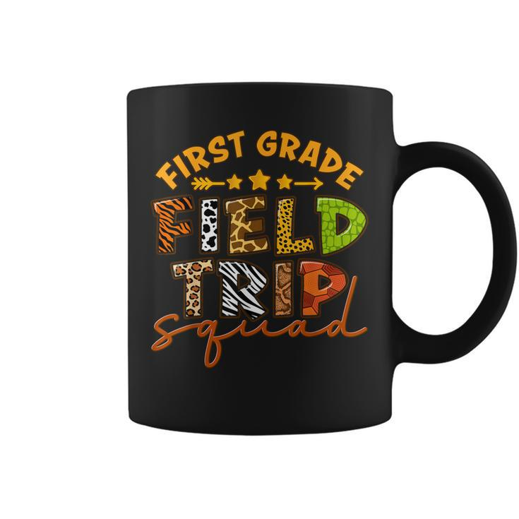 First Grade Zoo Field Trip Squad Matching Students Teacher  Coffee Mug