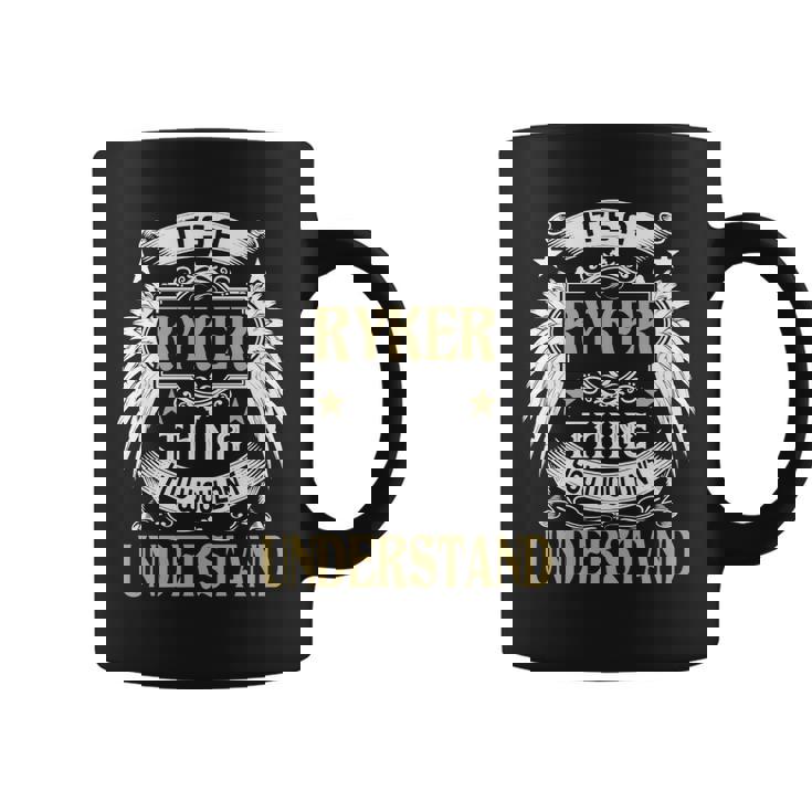 First Last Name Its Ryker Thing Coffee Mug