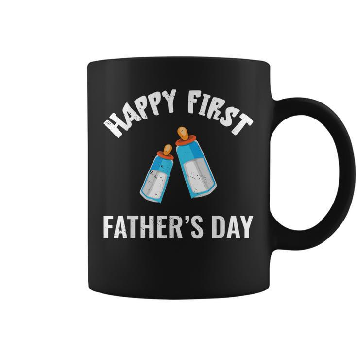 First Year Fathers Day Funny Baby Bottles Milk Best Daddy Coffee Mug