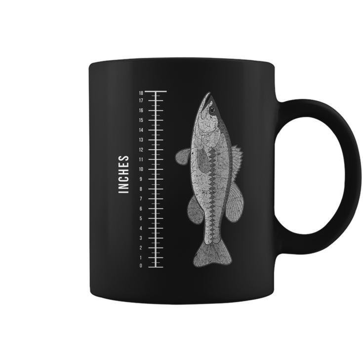 Fishing Ruler Tshirt Fishermen Bass Fathers Day Gift Tee Coffee Mug