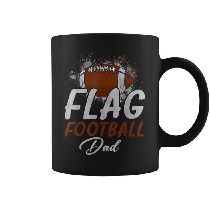 Flag Football Dad  Proud Dad Of Ballers Fathers Day  Coffee Mug