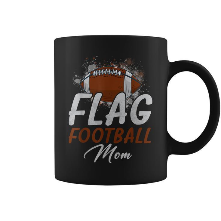 Flag Football Mom Proud Mom Of Ballers Fathers Day Coffee Mug
