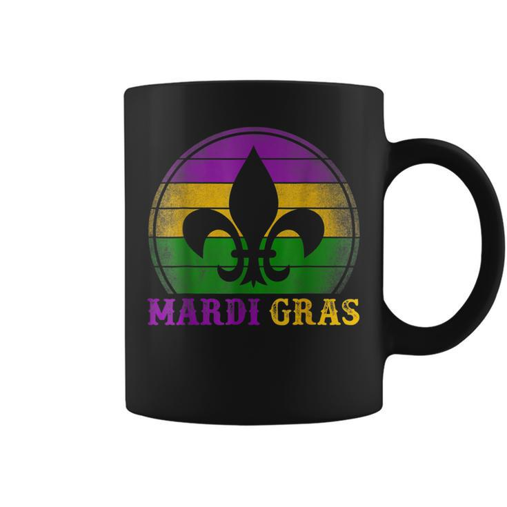 Fleur De Lys Funny Mardi Gras Carnival Party New Orleans  Coffee Mug
