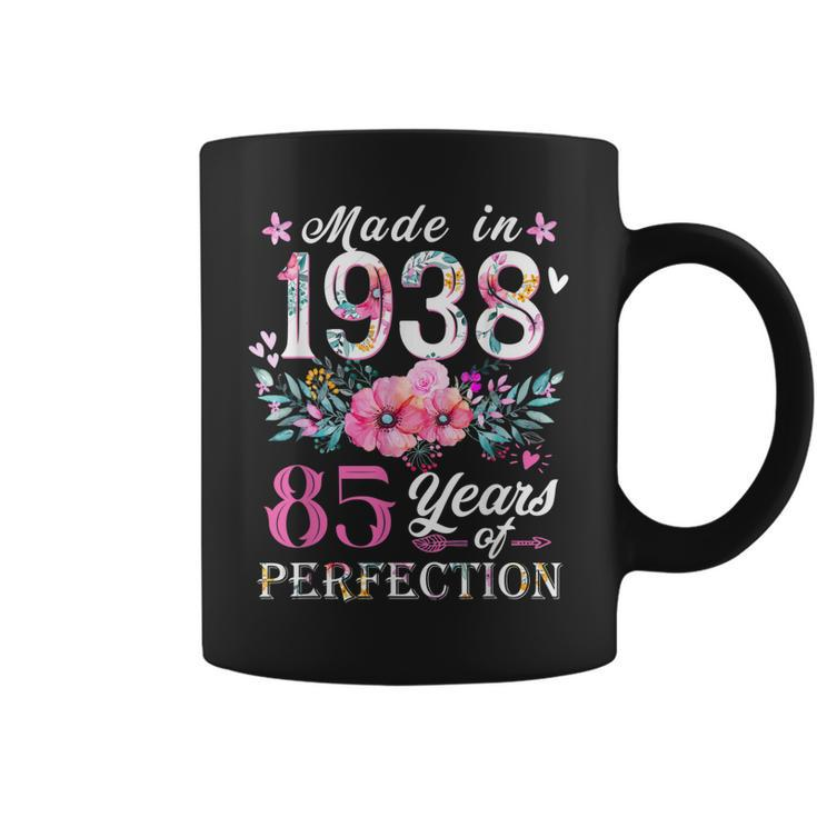 Floral 85Th Birthday Gift Ideas For Women Best Of 1938  Coffee Mug