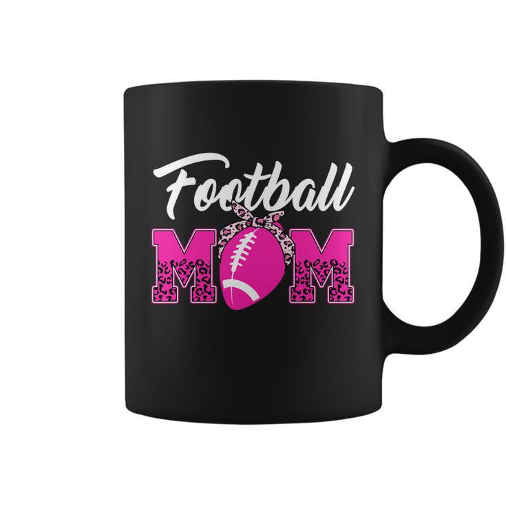 Football Mom Leopard Cute Coffee Mug
