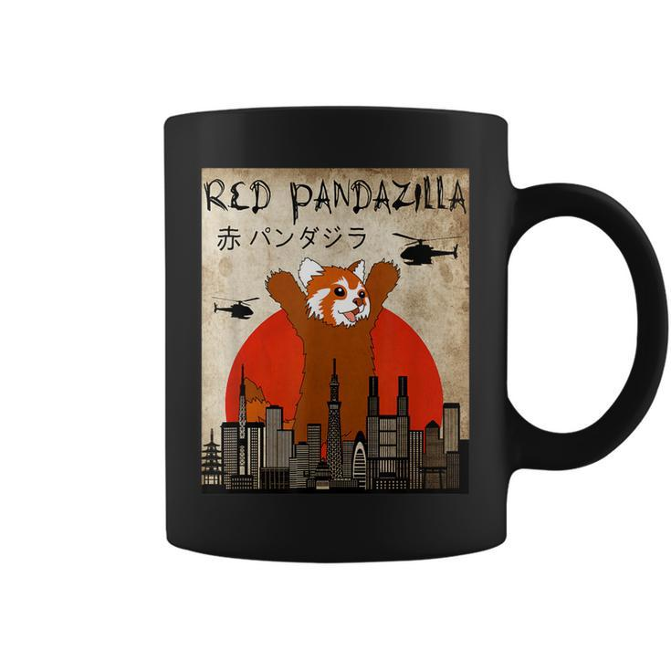 For Red Panda Lover  Funny Red Pandazilla  Coffee Mug