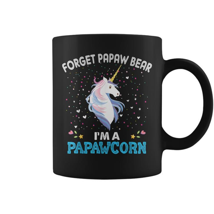 Forget Papaw Bear Im A Papawcorn Unicorn  Father Coffee Mug
