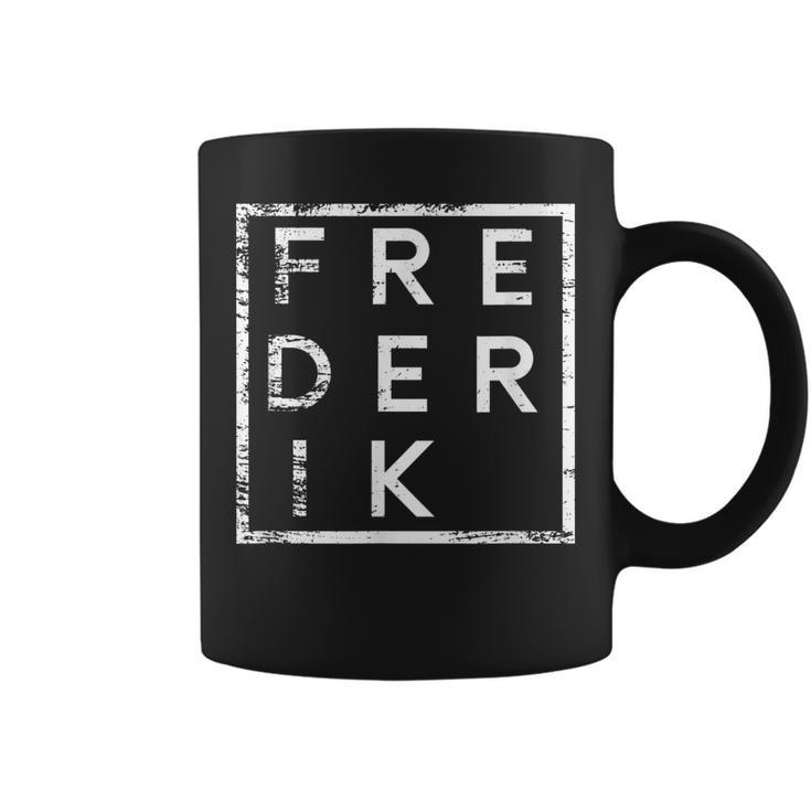 Frederik Tassen Personalisiert, Vintage Namensaufdruck