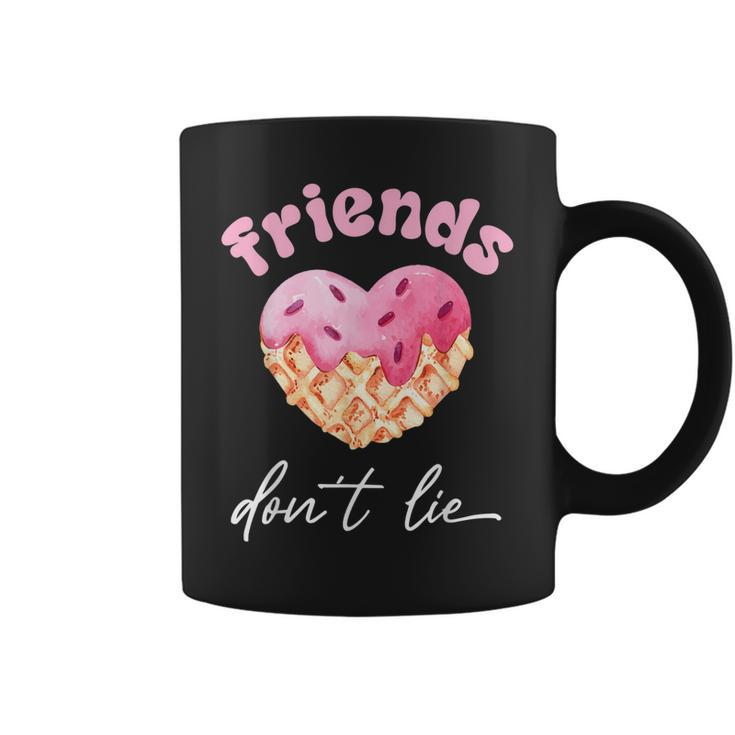 Friends Dont Lie  Waffle Lovers  Coffee Mug