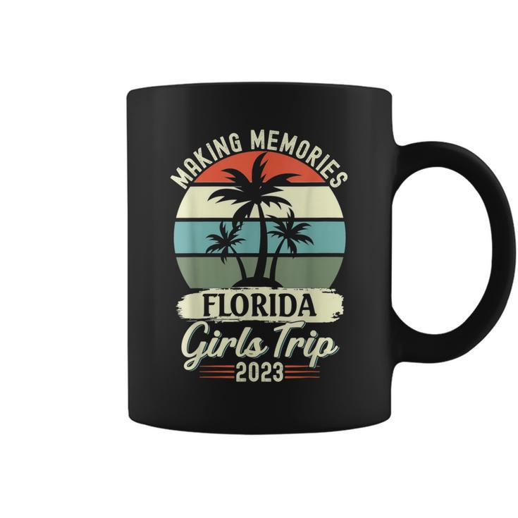 Friends Vacation Girl Weekend Florida Girls Trip 2023  Coffee Mug