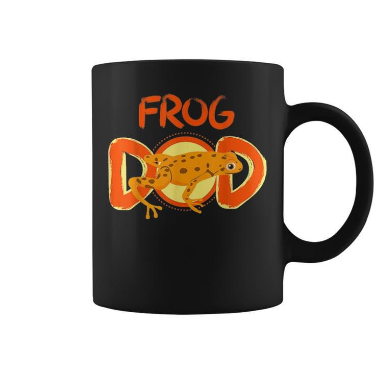 Frog Dad Outfit Costume Daddy Fathers Day Gift Toad Frog Coffee Mug