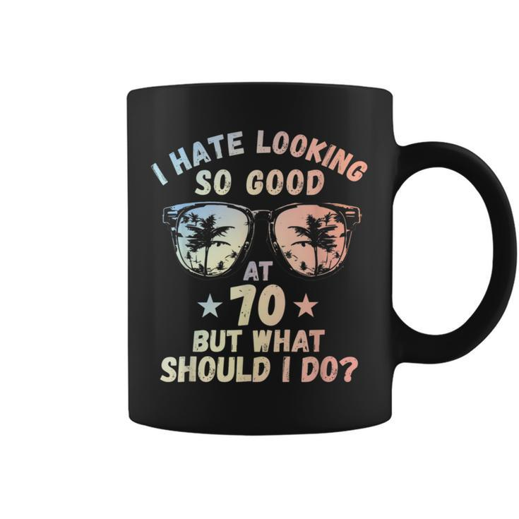 Funny 70Th Birthday B-Day Saying Age 70 Year Joke Coffee Mug