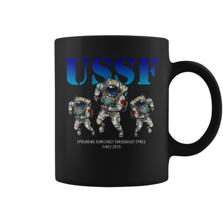 Funny Astronaut S United States Space Force Coffee Mug
