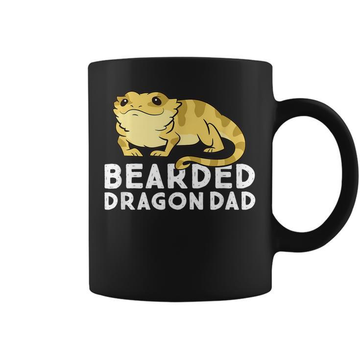 Funny Bearded Dragon Dad Gift Dad Of Bearded Dragon Coffee Mug